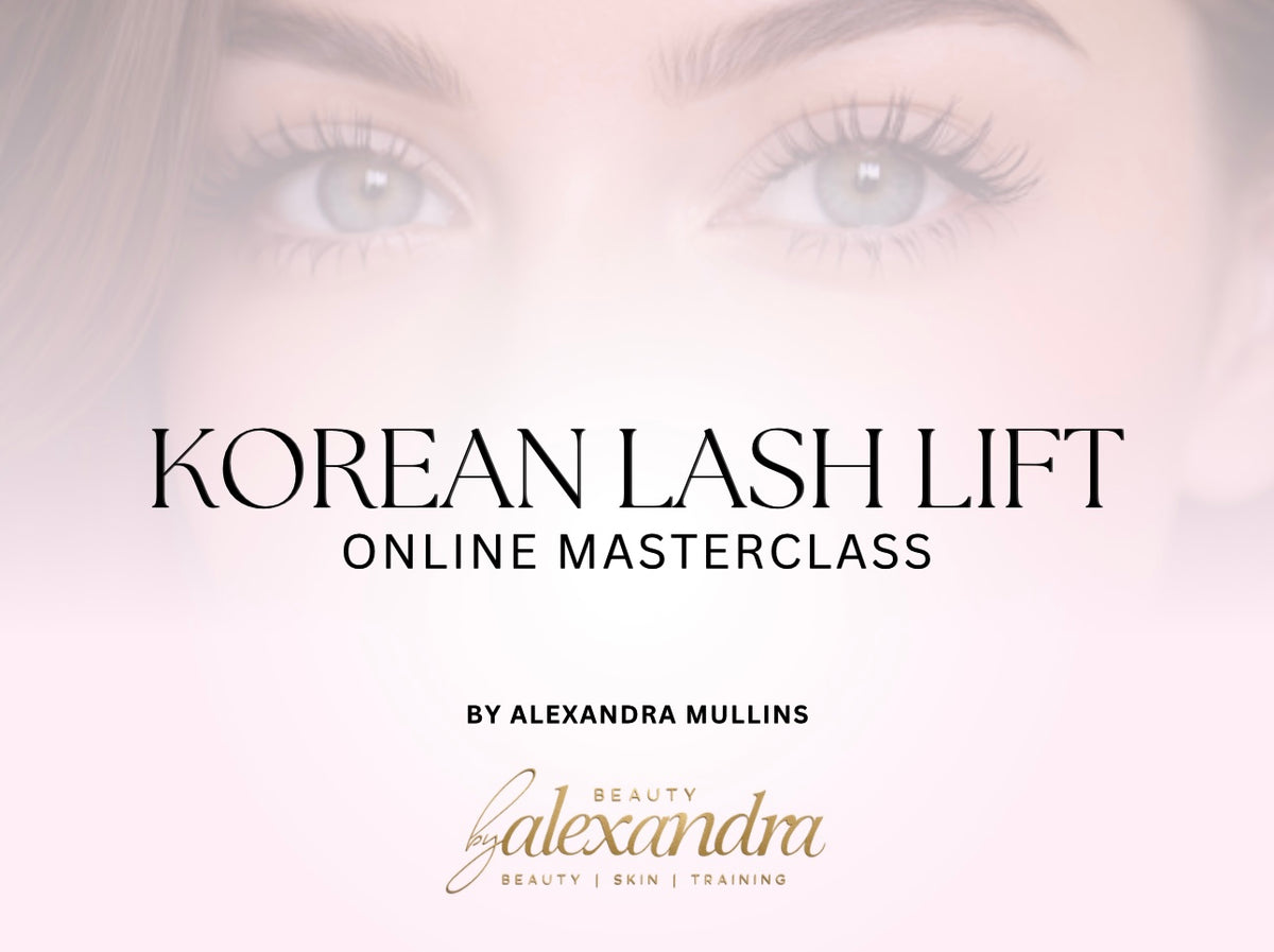 KOREAN LASH LIFT ONLINE MASTERCLASS